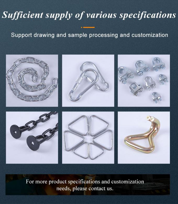 7 мм горячее продажа спортивного оборудования цепь железный оцинкованный цепь 5