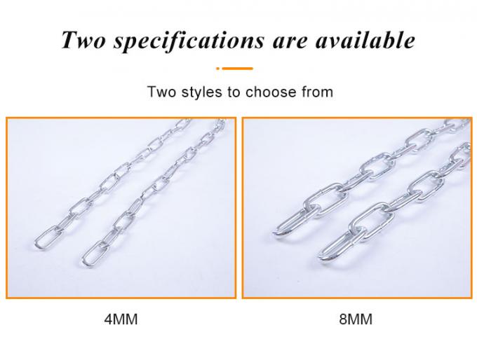 7 мм горячее продажа спортивного оборудования цепь железный оцинкованный цепь 7