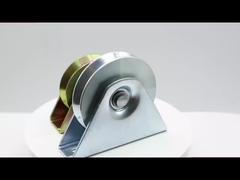 Гостиница / Дом V Groove Gate Wheel Сдвижная дверь Ролик цвет Цинковая покрытая стальной шкивкой