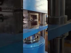 Алюминиевая сплав рукава гидравлическая стальная проволока веревка прессовая машина с 600KN Max силы