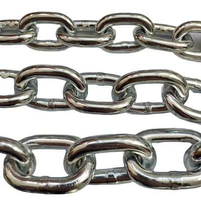 Загрузка подъемная оцинкованная цепь 3MM 4MM 5MM 6MM 8MM 10MM 12MM гладкая сварка DIN5685A короткая цепь ссылки