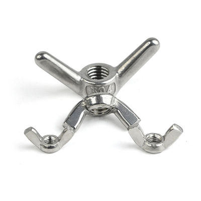 Хорошая цена. DIN Standard ZINC PLATED SS304 SS316 Строительные бабочки орехи Нержавеющая сталь формовка крылья орехи онлайн