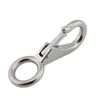 Морское оборудование SS304/316 Прочный фиксированный глазный болт Snap Hook с полированной отделкой
