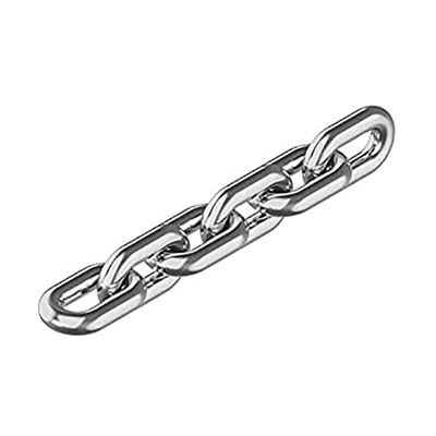 Серебряная цепь из нержавеющей стали DIN766