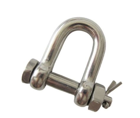 Хорошая цена. Полированная отделка OEM 304 316 из нержавеющей стали Us Bolt Type Chain Shackle D Shackle онлайн
