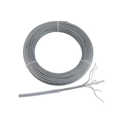 Сгибающий 5 мм 48 мм оцинкованный стальной кабель 6x36 WS IWRC Steel Core Ground Wire Crane Wire Rope