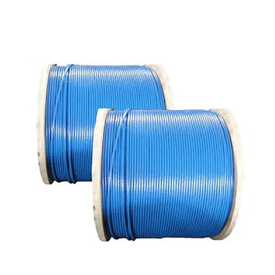 6x19 FC 6x19 IWS 7x19 PVC/PP/PE/PA покрытая стальная проволока типа 316 из нержавеющей стали