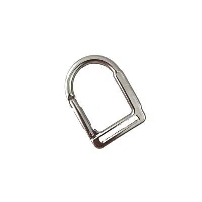 Яркий белый замок карабинер подниматься нержавеющей стали Snap Hook