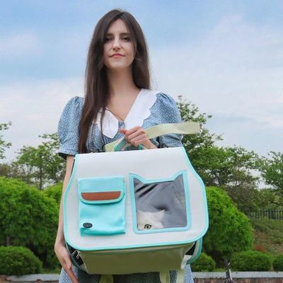 Складный рюкзак для домашних животных с прозрачным окном для путешествий