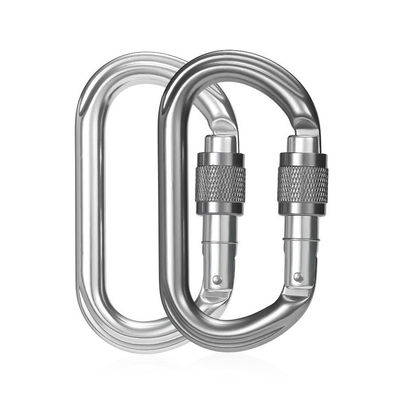 Хорошая цена. 25KN Snap Hook Locking Aluminum Carabiner Clip идеально подходит для безопасности и безопасности онлайн