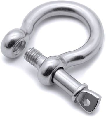 Технология точного литья AISI304 316 из нержавеющей стали US Type Bow Shackle с штифтом в воротнике
