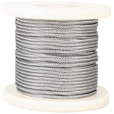 6x19 FC Steel Caboe Rope Wire 4mm/6mm/8mm Wire Rope из нержавеющей стали AISI304/304L/316/316L с обслуживанием обработки Прочие