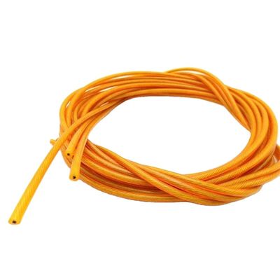 12 мм 1x19 Прозрачная PVC покрытая проволока из нержавеющей стали AISI 201/304/316 Толерантность кабеля ±0,02 для Clothesline и Easy