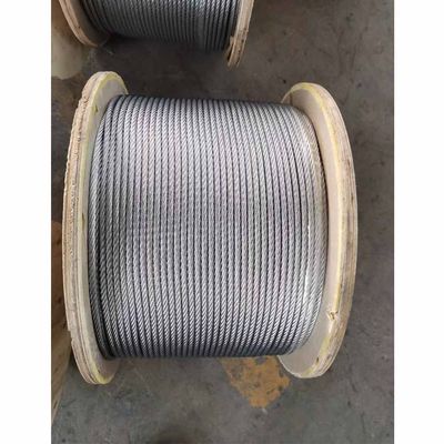 Купить 6x19S FC 6 мм оцинкованная стальная проволока для подъема и тяги online manufacture