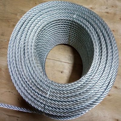 100ft катушек 6x19 IWRC оцинкованные стальные кабельные веревки проволока 3/32