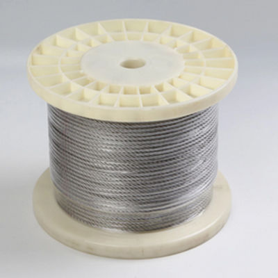1.5mm ss304 ss316 Струновая веревка 1x7 из нержавеющей стали Струновая веревка из стальной стали Струновая веревка из нержавеющей стали Кабель серии 300 Толерантность ±1%