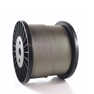 6mm 6x19 fc 304 7x19 IWRC 10mm 12mm не оцинкованный стальной проволочный кабель ± 1% допуска