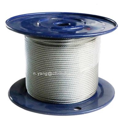 Кабель из углеродистой стали 7x7 Wire Rope 5000ft IPS/EIPS в фанерированном катушке