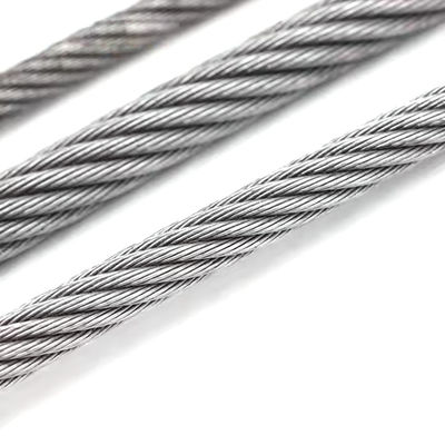 Несплавные проволочные канаты для портовых подъемных лифтов 6x25fi 6mm-50mm Строительство из углеродистой стали