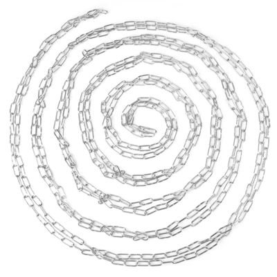 Хорошая цена. Цепь для подвешивания одежды, хорошо обработанная, технология, сверхпрочная цепь из нержавеющей стали онлайн