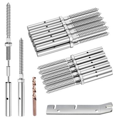 Хорошая цена. Натяжитель троса из нержавеющей стали 316 для перил палубы онлайн