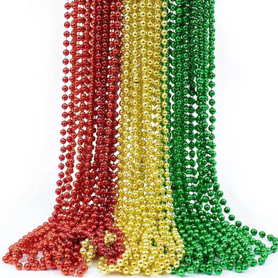 2.4мм Пластиковая цепь с шариками серебряная цепь с шариками белая золотая цепь с шариками