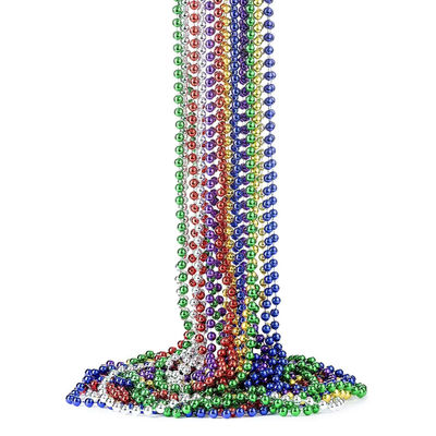 Оптовая торговля 4 мм 6 мм 7 мм 8 мм пластиковые шары цепочки Серебряные шары Белые золотые шары цепочки