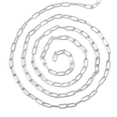 Тяжелая цепь из нержавеющей стали с устойчивостью к ржавчине и коррозии, безопасной рабочей нагрузкой и двойной замкнутой длинной цепью