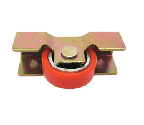 Оцинкованный ролик для дверей и окон, нейлоновый шкив, V-образный паз, оцинкованное колесо для раздвижных окон для Панамы