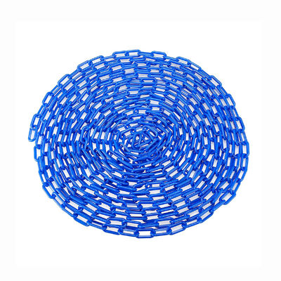 Хорошая цена. Прочная и устойчивая к атмосферным воздействиям высококачественная пластиковая звеньевая цепь из полиэтилена с минимальным объемом заказа 500 метров для защитных барьеров онлайн