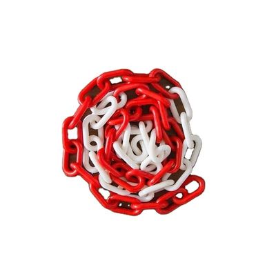 Хорошая цена. 6 мм PE материал Пластиковый барьерная цепь для безопасности дорожного движения с инжекционной структурой онлайн