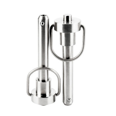 Хорошая цена. Нержавеющая сталь кольцевая ручка блокировка штифты шариковой блокировки штифты быстрый выпуск штифты с кнопкой онлайн