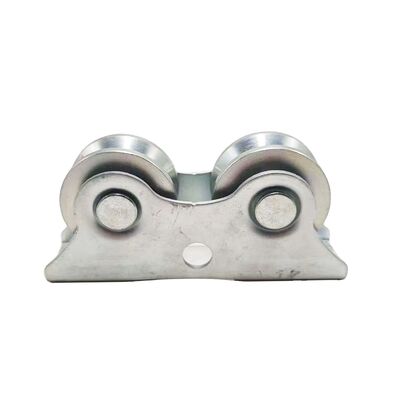 Хорошая цена. Оптовая торговля аксессуарами для реггинга Углеродистая сталь Тяжелая вилла Дверное колесо с канавками онлайн