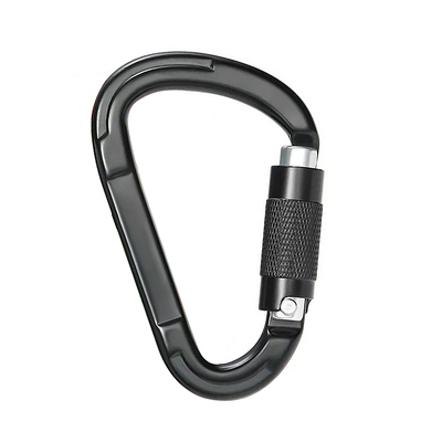 Хорошая цена. Фабрика оптовой автозамок 25kN Алюминиевый сплав D-образный Snap Hook Carabiner для восхождения онлайн