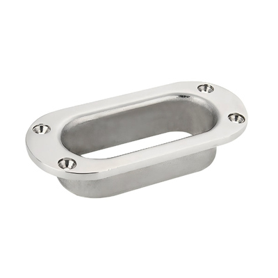 Хорошая цена. Яхты Докинг Chock аксессуары Морской класс Fairlead Руководство высококачественного нержавеющего стали овальный трубы Hawse онлайн
